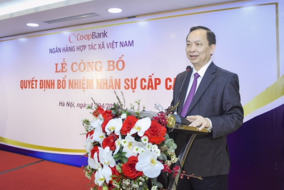 cong bo quyet dinh bo nhiem nhan su cap cao cua ngan hang hop tac xa viet nam
