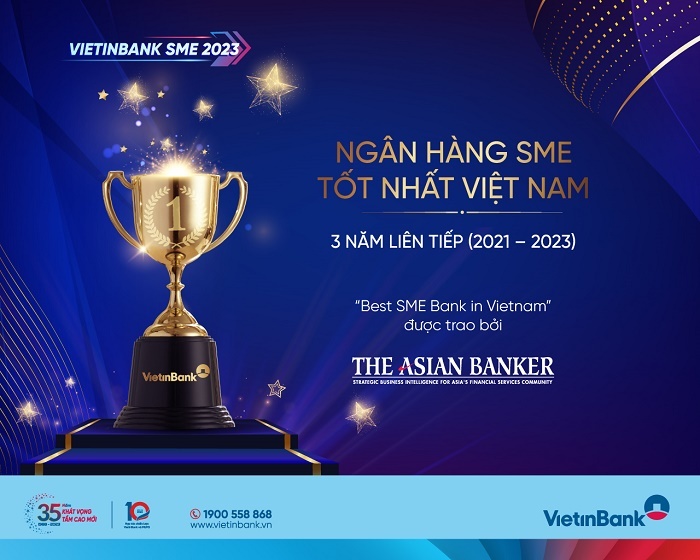 VietinBank - Ngân hàng SME tốt nhất Việt Nam 3 năm liên tiếp vietinbank ngan hang sme tot nhat viet nam 3 nam lien tiep