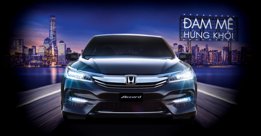 Honda Accord 2016 bất ngờ ra mắt công nghệ ấn tượng hơn