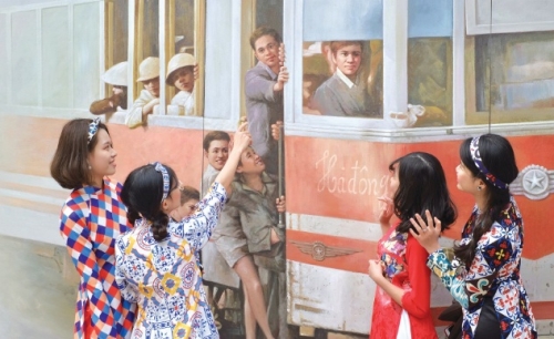 Phát triển nghệ thuật bích họa Việt Phát triển nghệ thuật bích họa Việt