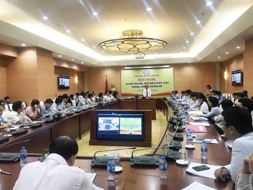 Hội nghị trực tuyến tuyên truyền, phổ biến pháp luật phòng, chống khủng bố