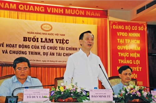 Phó Thống đốc Đào Minh Tú: Tài chính vi mô góp phần hạn chế tín dụng đen