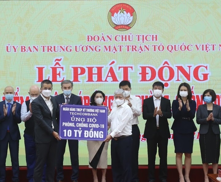 techcombank tiep tuc ung ho 10 ty dong de phong chong dich covid 19