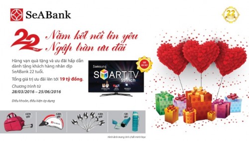 SeABank chúc mừng khách trúng thưởng đợt 2