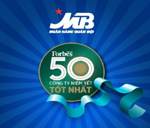 MB lọt Top 50 công ty niêm yết tốt nhất Việt Nam 2018