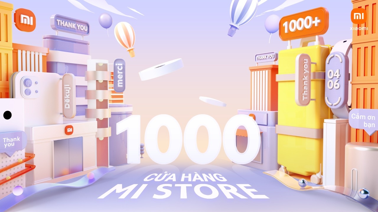Xiaomi đón chào sự kiện cán mốc 1000 Mi Store cùng Mi Fans xiaomi don chao su kien can moc 1000 mi store cung mi fans