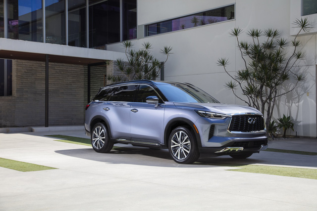 Infiniti QX60 2022 lột xác toàn diện