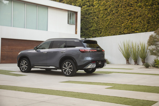 Infiniti QX60 2022 lột xác toàn diện