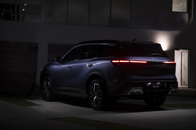 Infiniti QX60 2022 lột xác toàn diện
