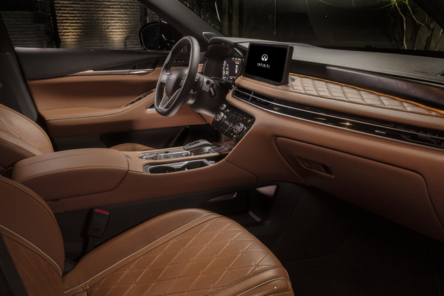 Infiniti QX60 2022 lột xác toàn diện
