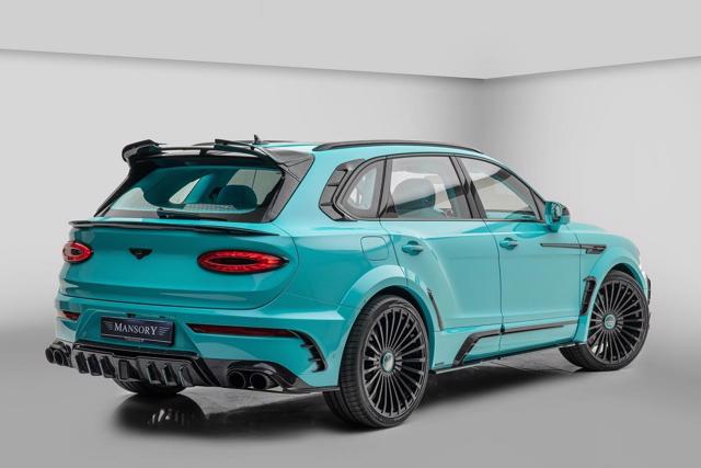 Bản độ Bentayga Speed Feroza Edition có gì?