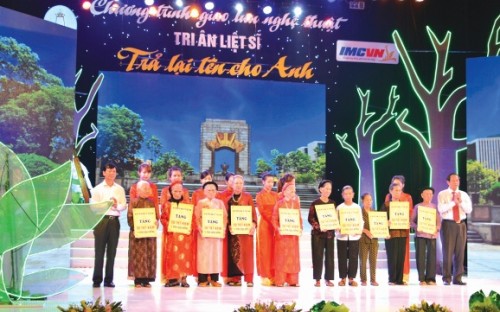 Tri ân các thương binh liệt sĩ