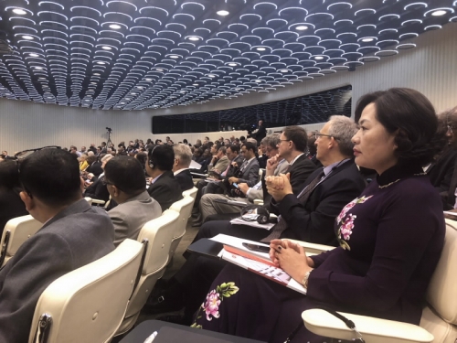 Đoàn NHNN tham dự Hội nghị thường niên Ngân hàng Thanh toán Quốc tế năm 2019