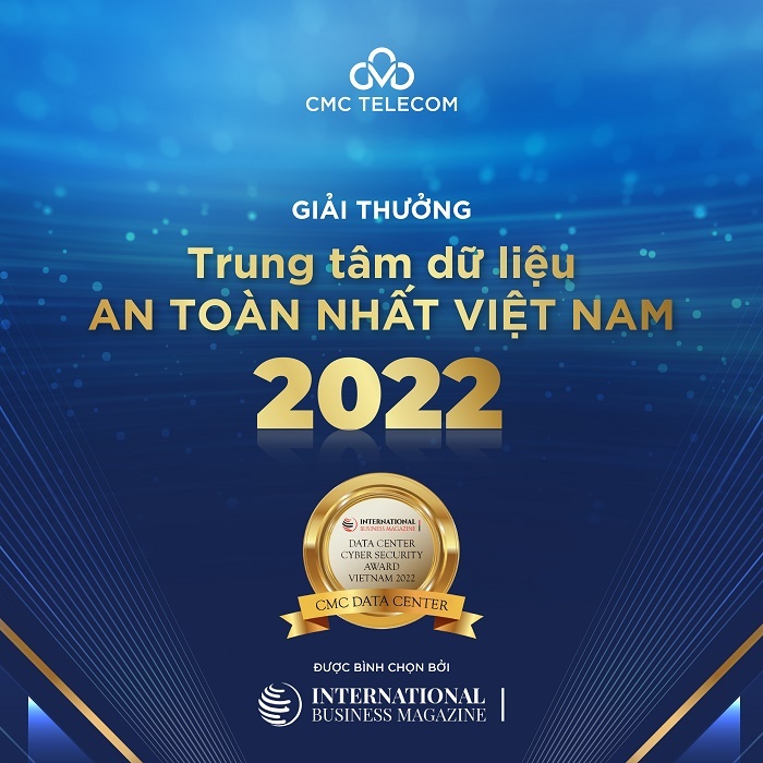 cmc telecom khang dinh vi the voi giai thuong quoc te ve data center
