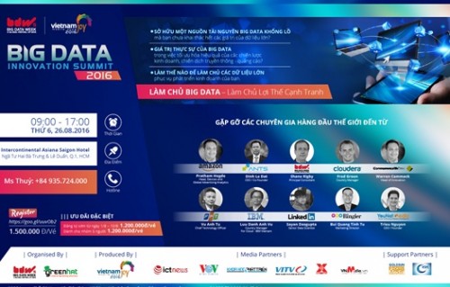 Diễn đàn dữ liệu lần đầu đến Việt Nam
