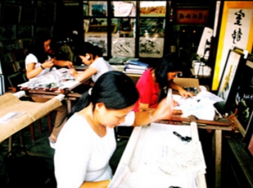 Nghề thêu trước nguy cơ giải thể