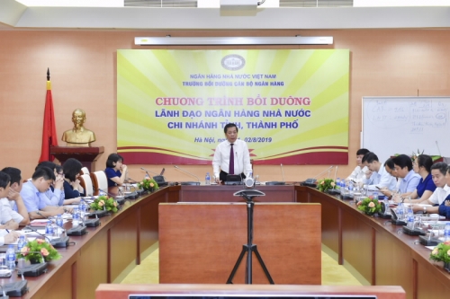 Chương trình bồi dưỡng lãnh đạo NHNN chi nhánh tỉnh, thành phố