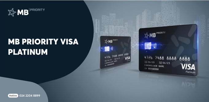 Thẻ tín dụng MB Priority Visa Platinum – khẳng định đẳng cấp Thẻ tín dụng MB Priority Visa Platinum – khẳng định đẳng cấp