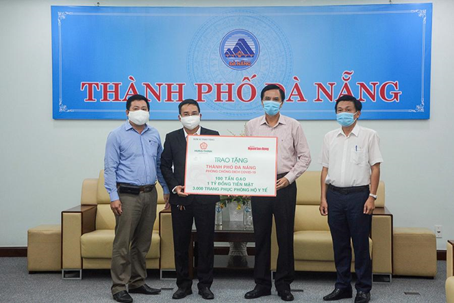 Tập đoàn Hưng Thịnh tiếp sức TP. Đà Nẵng và tỉnh Quảng Nam tap doan hung thinh tiep suc tp da nang va tinh quang nam