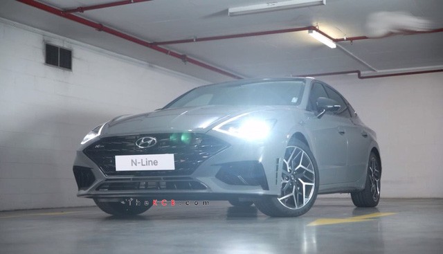Hyundai Sonata N-Line bất ngờ lộ diện Hyundai Sonata N-Line bất ngờ lộ diện