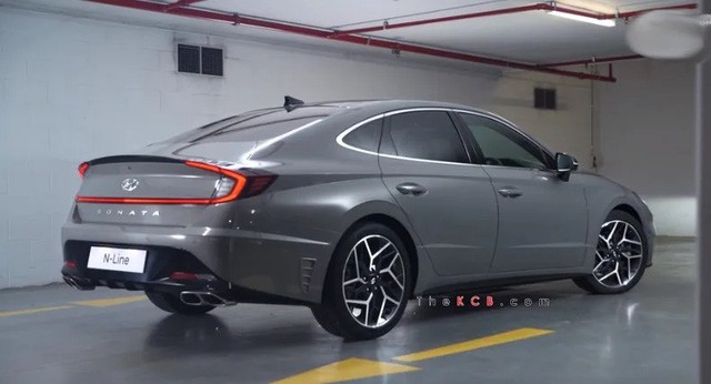 Hyundai Sonata N-Line bất ngờ lộ diện Hyundai Sonata N-Line bất ngờ lộ diện