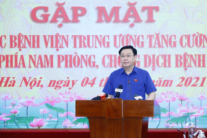 chu tich quoc hoi vuong dinh hue nganh y dat loi ich quoc gia dan toc len tren het