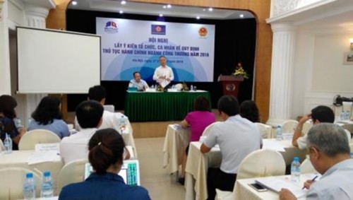 Bộ Công Thương lấy ý kiến về thủ tục hành chính