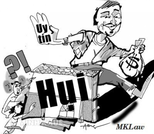 Điêu đứng vì chơi hụi