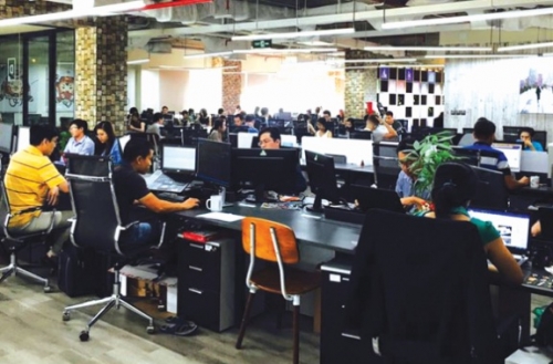 Bùng nổ xu hướng văn phòng chung