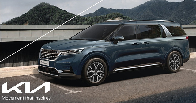 kia carnival 2022 duoc bo sung them trang bi