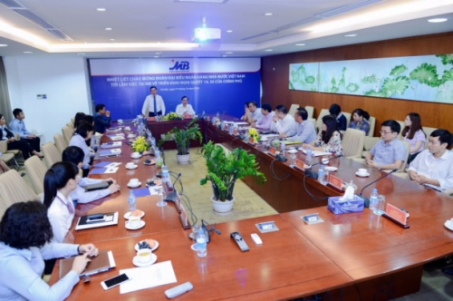 Phó Thống đốc Đào Minh Tú làm việc với MB về triển khai Nghị quyết 19, 35 Phó Thống đốc Đào Minh Tú làm việc với MB về triển khai Nghị quyết 19, 35