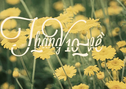 Cầm tay tháng mười…