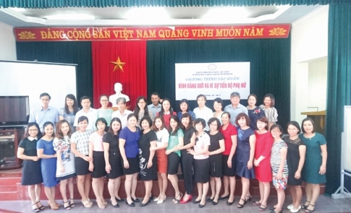 Bình đẳng giới vì sự tiến bộ phụ nữ ngân hàng