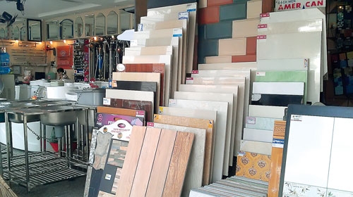 Thị trường vật liệu xây dựng ổn định