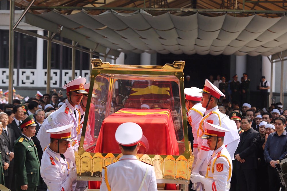 Hình ảnh trọng thể lễ truy điệu nguyên Tổng Bí thư Đỗ Mười Hình ảnh trọng thể lễ truy điệu nguyên Tổng Bí thư Đỗ Mười