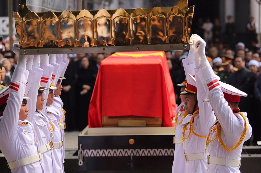 Hình ảnh trọng thể lễ truy điệu nguyên Tổng Bí thư Đỗ Mười Hình ảnh trọng thể lễ truy điệu nguyên Tổng Bí thư Đỗ Mười