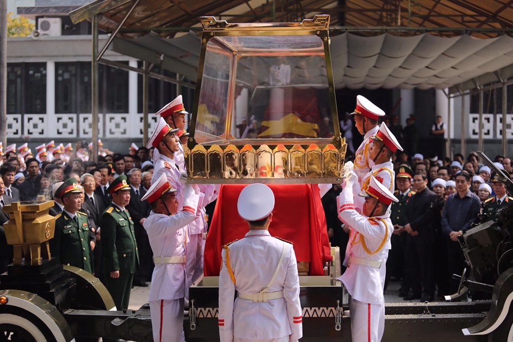 Hình ảnh trọng thể lễ truy điệu nguyên Tổng Bí thư Đỗ Mười Hình ảnh trọng thể lễ truy điệu nguyên Tổng Bí thư Đỗ Mười