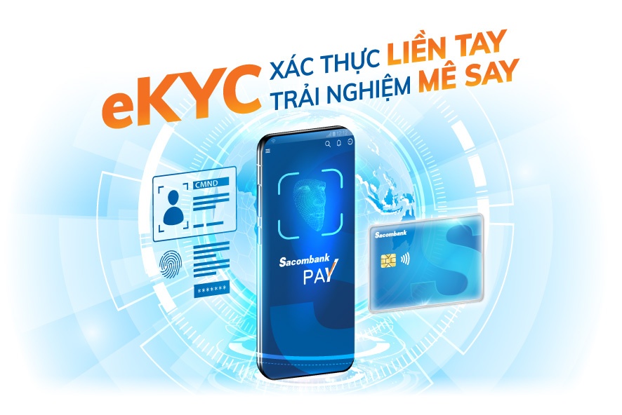 xac thuc danh tinh truc tuyen va mo tai khoan giao dich ngay tren sacombank pay