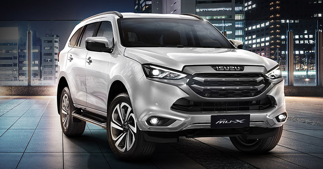 Isuzu mu-X thế hệ mới lộ diện với giá từ 35.600 USD