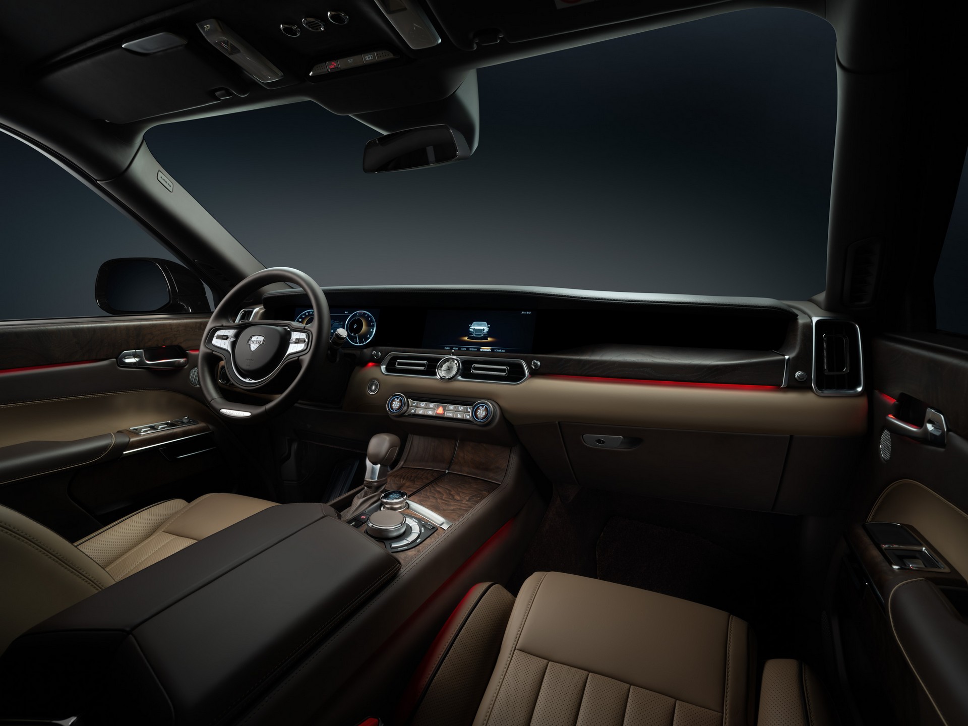 Thương hiệu xe hạng sang của Nga ra mắt SUV mới Aurus Komendant