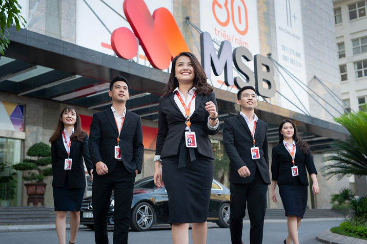 MSB được vinh danh trong Top 25 thương hiệu tài chính dẫn đầu
