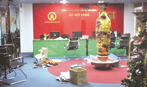 Hậu quả thật từ sàn vàng ảo