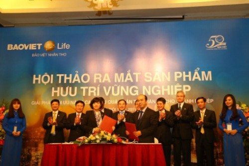 BAOVIET Life ra mắt sản phẩm Hưu trí vững nghiệp