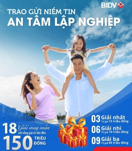 Trao gửi niềm tin – An tâm lập nghiệp cùng BIC