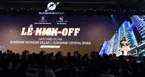 Tưng bừng khí thế Sunshine trong Lễ Kick Off dự án siêu sang tại Hà Nội Tưng bừng khí thế Sunshine trong Lễ Kick Off dự án siêu sang tại Hà Nội