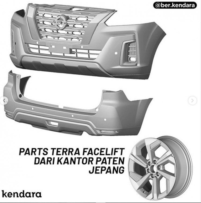 Nissan Terra 2021 lộ diện