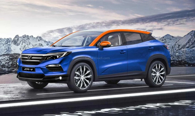 Honda ZR-V lộ diện honda zr v lo dien