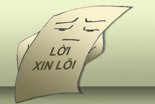 Xin lỗi?