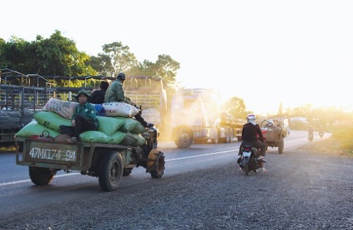Hiểm họa từ xe công nông