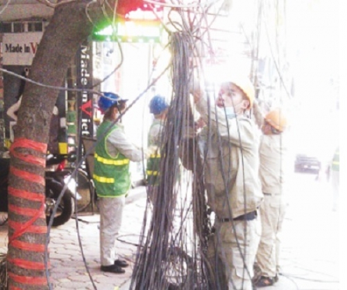 Lằng nhằng như… dây điện